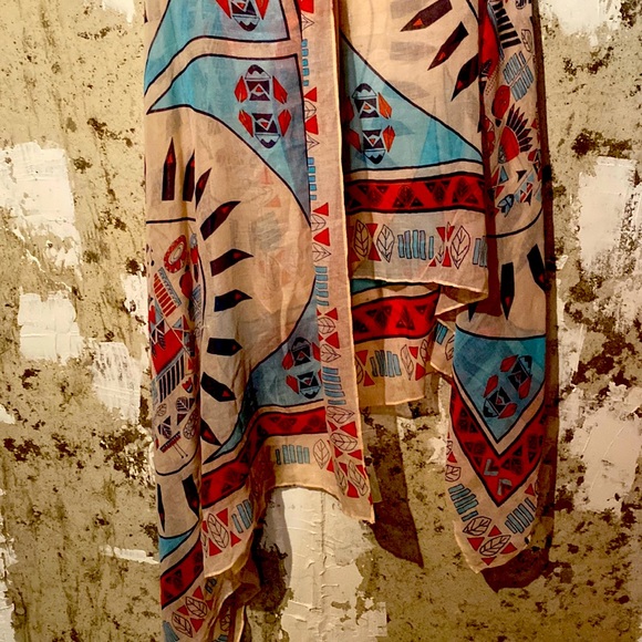 Extra Long and Extra Large Rectangular Scarf NeverUsed - Picture 4 of 12